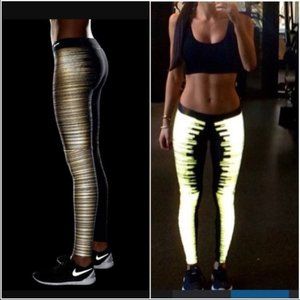 Nike Flash Gold Reflective Leggings